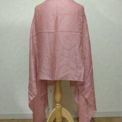 ストール　ピンク　POLAの画像