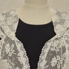 ストール　ホワイト③の画像