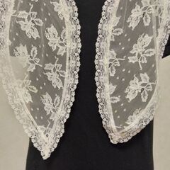 ストール　ホワイト③の画像