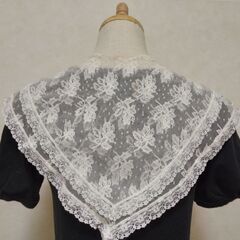 ストール　ホワイト③の画像