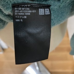 ユニクロ　ウール100%　ハイネック　ニットの画像