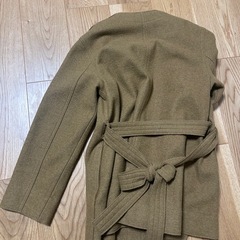 ジャケット コート　ブラウン　黄土色　カプチーノの画像