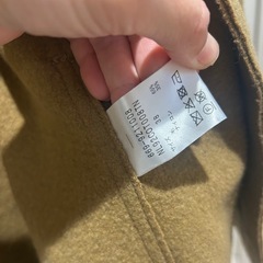 ジャケット コート　ブラウン　黄土色　カプチーノの画像