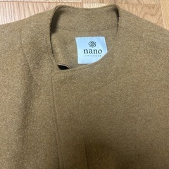 ジャケット コート　ブラウン　黄土色　カプチーノの画像