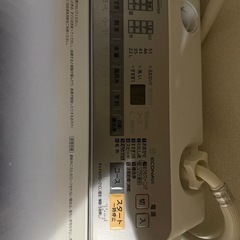洗濯機　2年前に電気屋で購入の画像