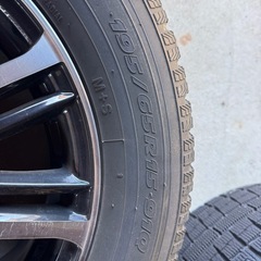 プリウス　　スタッドレスタイヤホイール
付きの画像