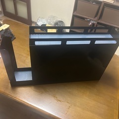 隠せる調味料ラック ブラックの画像