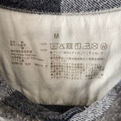 無印良品 ネルシャツ（メンズM）の画像