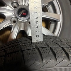 スタッドレスタイヤ14インチ！の画像