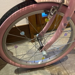 アイデス ゆめかわ プリンセス自転車 18インチの画像