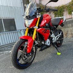 BMW G310R 令和3年式　低走行　とてもキレイです　動画あり　大阪の画像
