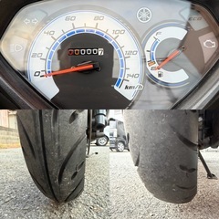 ヤマハ　アクシスZ SED7J ブラック　キレイです　動画あり　大阪の画像