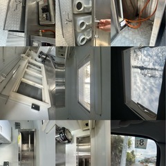 マツダ ボンゴトラックＤＸ　移動販売車　キッチンカー発電機付き　車検付き　８ナンバー加工車　３槽シンク　給排水タンク美品の画像