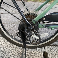 ペルテック電動アシスト折り畳み自転車20インチの画像