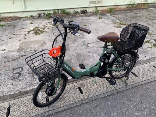 ペルテック電動アシスト折り畳み自転車20インチ