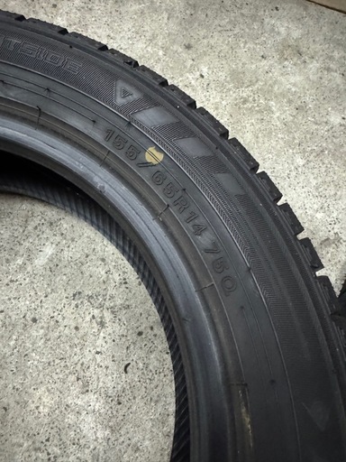 WINTER MAXX03スタッドレスタイヤ 155/65R14 4本セット