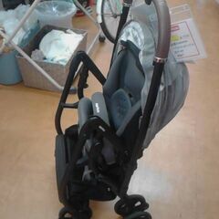 ベビーカー　アップリカ　ルンルンAB　グレー　ベビーカー　A17431の画像