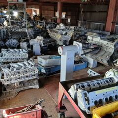 Mベンツ107-560SLコンプリートエンジン販売の画像