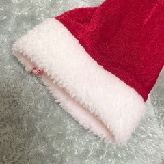 サンタコスチューム 赤 子供用 100㎝の画像