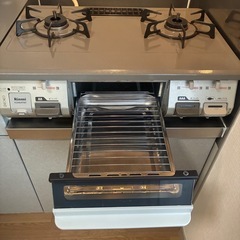 ガスコンロ　都市ガス用　の画像