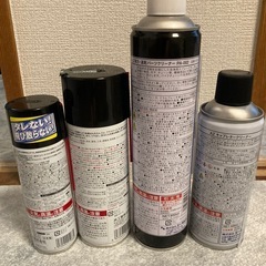 【お取引中】【※セット取引】パーツクリーナー　キャブレタークリーナー　チェーンルブ　シリコンスプレー　の画像