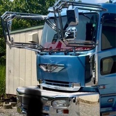 UD クオン　フロントバンパー前出しの画像