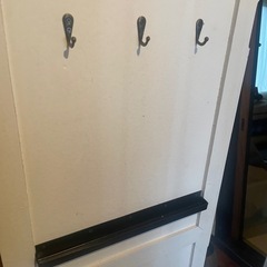 アンティーク調　スタンドミラーの画像