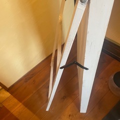 アンティーク調　スタンドミラーの画像