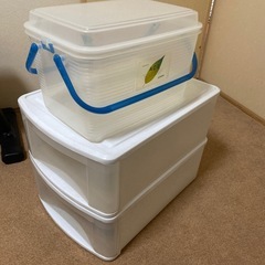 取引者決定しています衣装ケース3個セットの画像