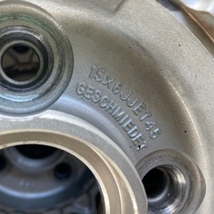 BBS 15インチ ロードスター純正ホイールセット 195/50R15の画像