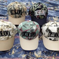 沖縄限定オリジナルキャップの画像