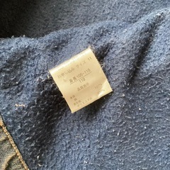 デニムジャケット110サイズ　の画像