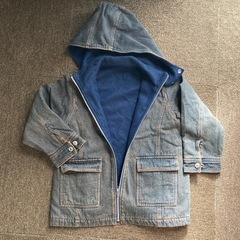 デニムジャケット110サイズ　の画像