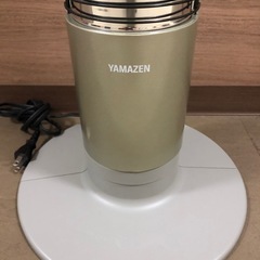 ① 【ほぼ新品】定価6,980円 早い者勝ち！ YAMAZEN 赤外線 グラファイトヒーター 首振り機能付き2022年製 山善の画像