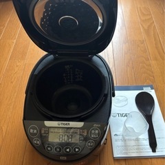 TIGER JPW-S100  剛火IH 炊飯器 取扱説明書 付属品ありの画像