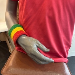 マネキン　アフロヅラ　服アクセサリー付きの画像