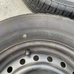 軽車用タイヤ　「145　80R　13」の画像