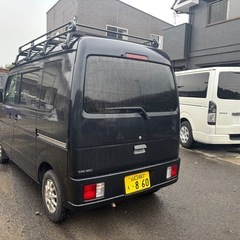 エブリー　人気の黒　車検付き　ハイルーフジョインターボの画像