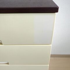 ４段チェスト（木製天板）【小金井市民限定】（小金井市再生家具）品番：11-04-17 ※新規優先の画像