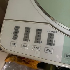 ナショナル洗濯機　ジャンクの画像