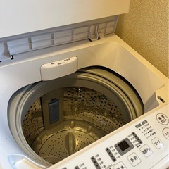 洗濯機　山善の画像