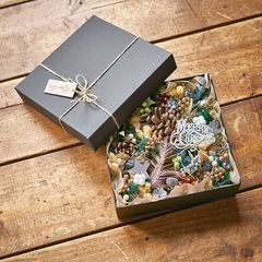 ギフトボックス黒の画像