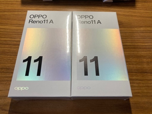 【新品未開封】OPPO Reno11A ダークグリーン2台セット　バラ売り応相談