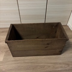 りんご箱　2個セット　の画像