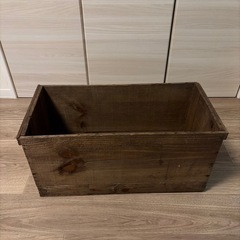 りんご箱　2個セット　の画像