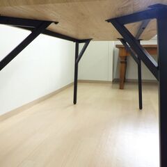 ダイニングテーブル（ヴィンテージカラー）【小金井市民限定】（小金井市再生家具）品番：11-04-19 ※新規優先の画像