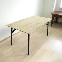 ダイニングテーブル（ヴィンテージカラー）【小金井市民限定】（小金井市再生家具）品番：11-04-19 ※新規優先の画像