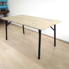 ダイニングテーブル（ヴィンテージカラー）【小金井市民限定】（小金井市再生家具）品番：11-04-19 ※新規優先の画像