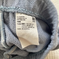 ユニクロ　キッズ　パジャマ　120 ミッキー　の画像