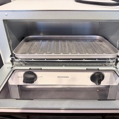 IRIS OHYAMA オーブントースター 2022年製 生活家電 ホワイトの画像